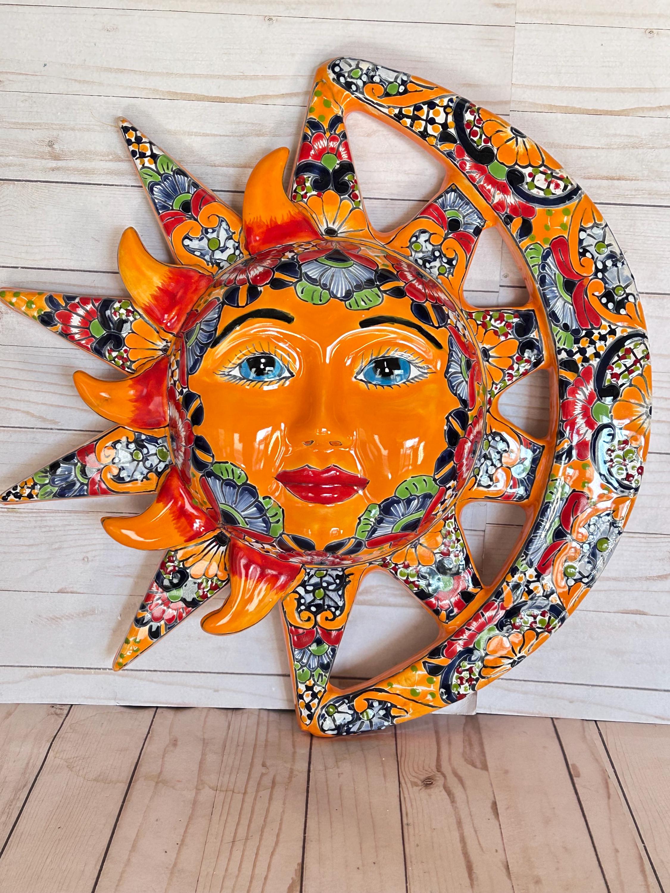 Mexican Sun Moon - Etsy