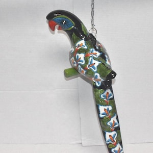 Beautiful Hanging Parrot Calla-lilies Pattern