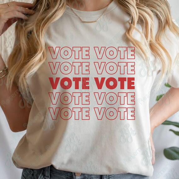 Vote Shirt, Political Activism Shirt, Reproductive Rights Tee, Banned Books Shirt, Pro Roe V Wade, Election Tshirts, BLM Shirts - EVYTC087