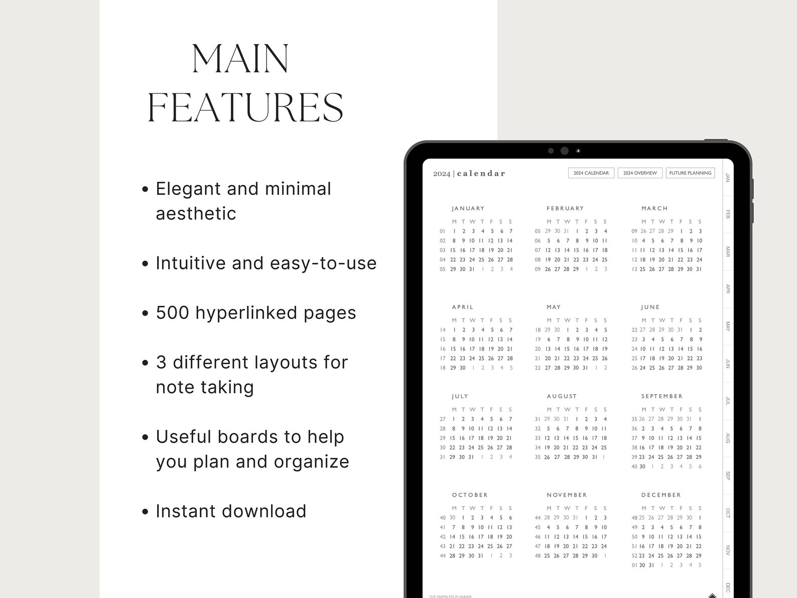 2024-digital-planner-for-ipad-and-tablet-monthly-weekly-daily-etsy