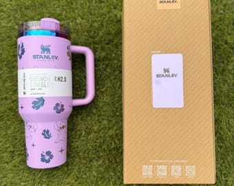 Custom Laser Engraved Lilo Stitch Tumbler – 40oz Ohana Vibes Hydration