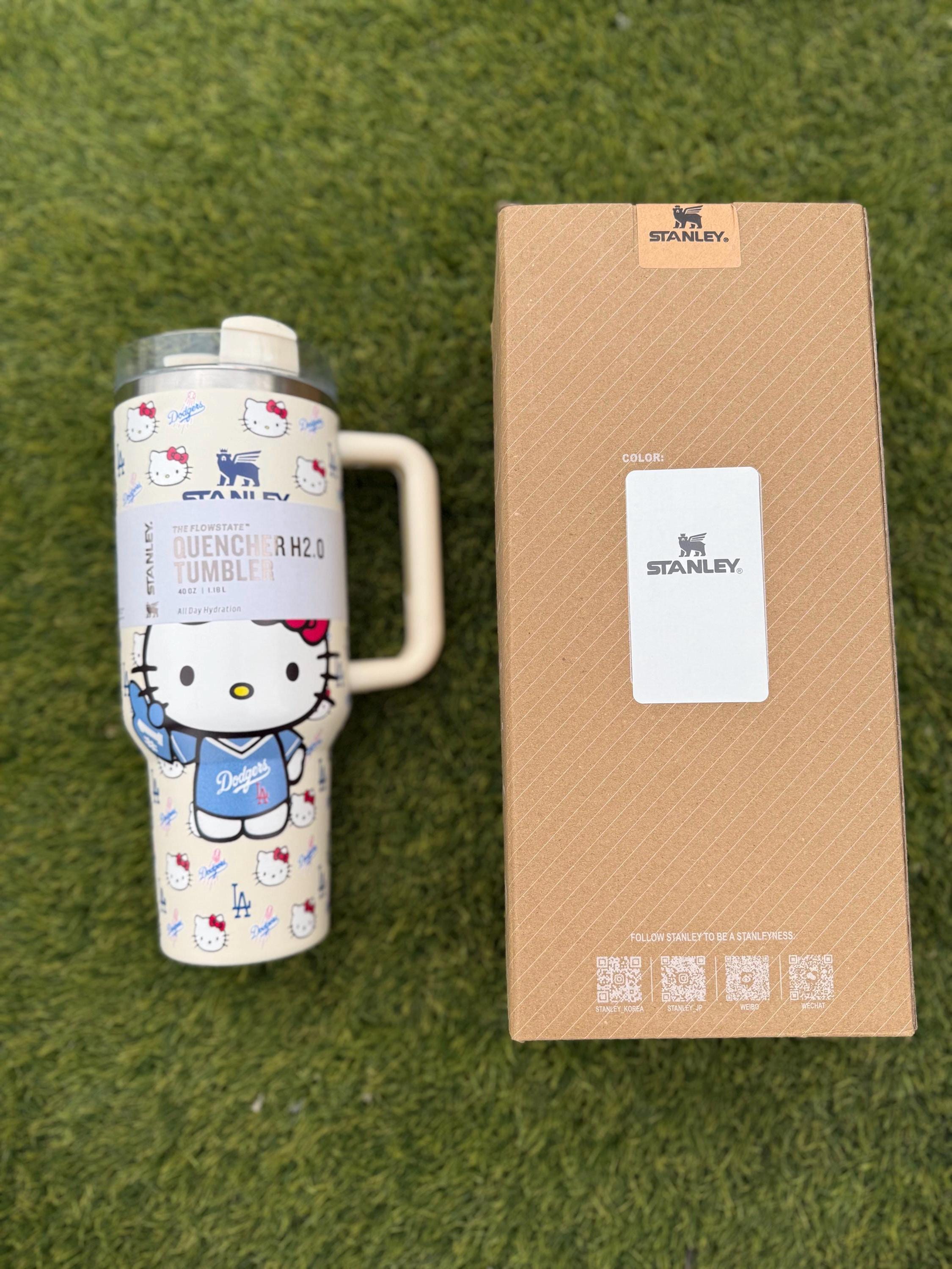 H Kitty X LA Dodgers Cream Stanley Cup 40oz – Custom Laser Ink