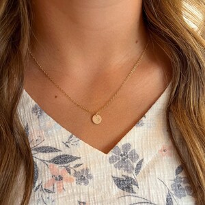 Tiny Birth Flower Necklace, Combine Birth Flower Necklace, Personalized Gift for Her, Christmas Gift for Mom, Wildflower, Waterproof Jewelry