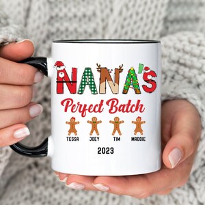 Gepersonaliseerde oma-koffiemok: oma&#39;s peperkoek cadeau voor kinderen