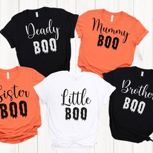 Halloween Family Shirt, Family Matching Halloween Shirts, Group Halloween Shirts, Halloween Shirts, Matching Family Halloween Costume
