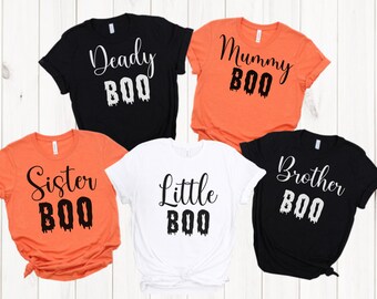 Family Matching Halloween T-Shirt, Group Costume Shirt