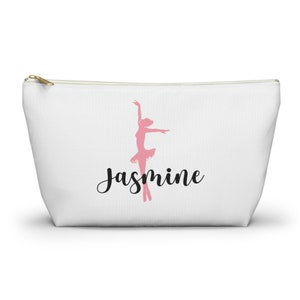Personalized Dance Makeup Bag: Custom Ballet Recital Gift