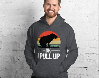 Ok I Pull Up Capybara Hoodie: Haustier-Liebhaber-Sweatshirt