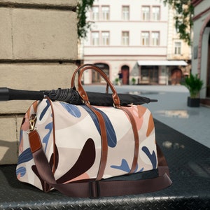 Retro Handgepäck Wasserdichte Reisetasche, Weekender Seesack für Frauen, Große Schultertasche, Wochenend-Reisetasche, Overnight Bag, Muttertag