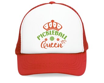 Pickleball Queen Trucker Hat, Mesh Back