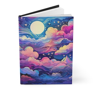 Celestial Sun Moon Stars Journal: Pastel Dream Notizbuch