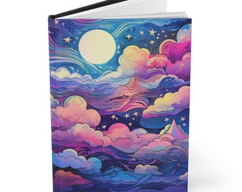 Carnet Soleil Lune Etoiles Célestes : Carnet Rêve Pastel