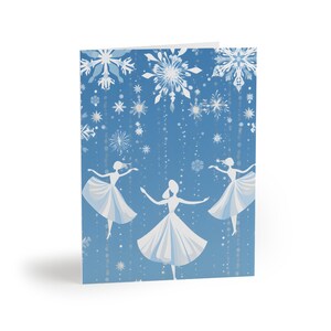 Vintage Winter Wonderland Greeting Card Set disponible en 8 16 24 pc, Tarjetas navideñas clásicas, Tarjetas navideñas tradicionales, Tarjetas navideñas