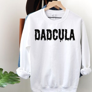 Halloween Momster & Dadcula Matching Sweatshirts, Dad Halloween Shirt, Mom Halloween Shirt, Couple Halloween Sweaters, Trick or Treat Shirts image 6