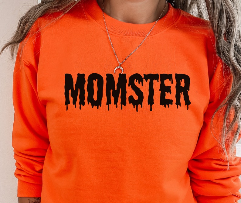 Halloween Momster & Dadcula Matching Sweatshirts, Dad Halloween Shirt, Mom Halloween Shirt, Couple Halloween Sweaters, Trick or Treat Shirts image 7