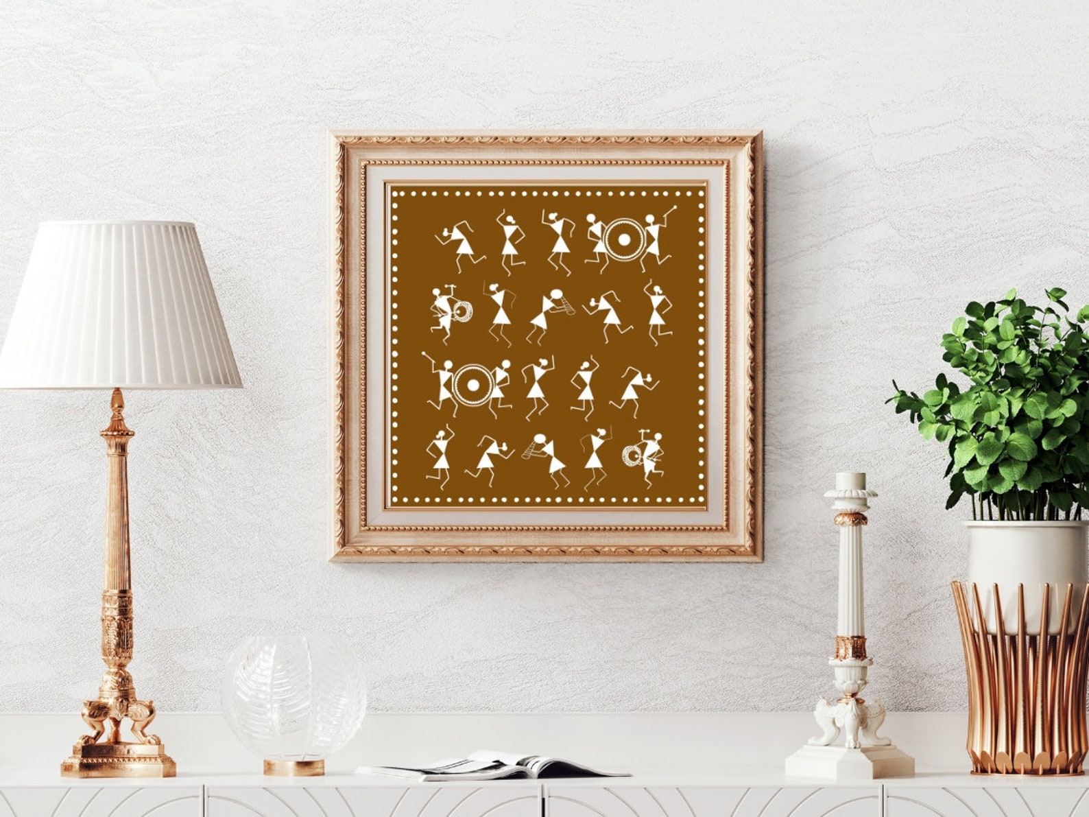 Warli Painting Warli Art Wall Hanging Wall Decor Warli Etsy