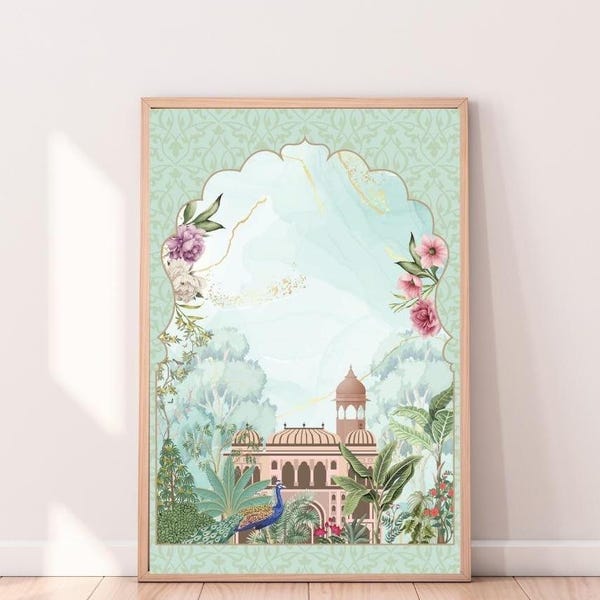 Indian Art Print Etsy