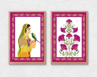 インド/フォークアート/ハザリバーグ画/インド民俗画/ インド先住民アートの村へ～ハザリバーグ画について - 旅行人