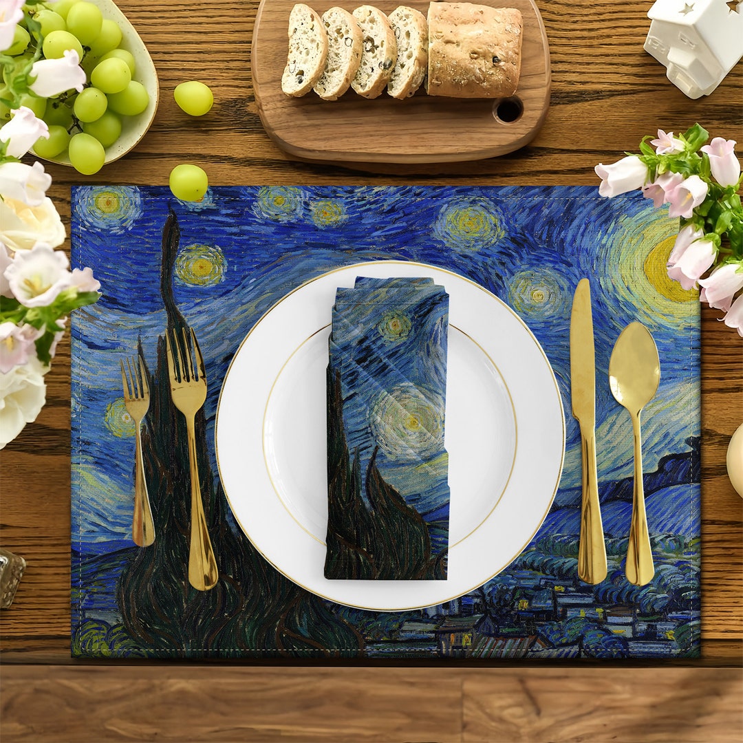 Table Placemat Set Vincent Van Gogh No 2 main image 0