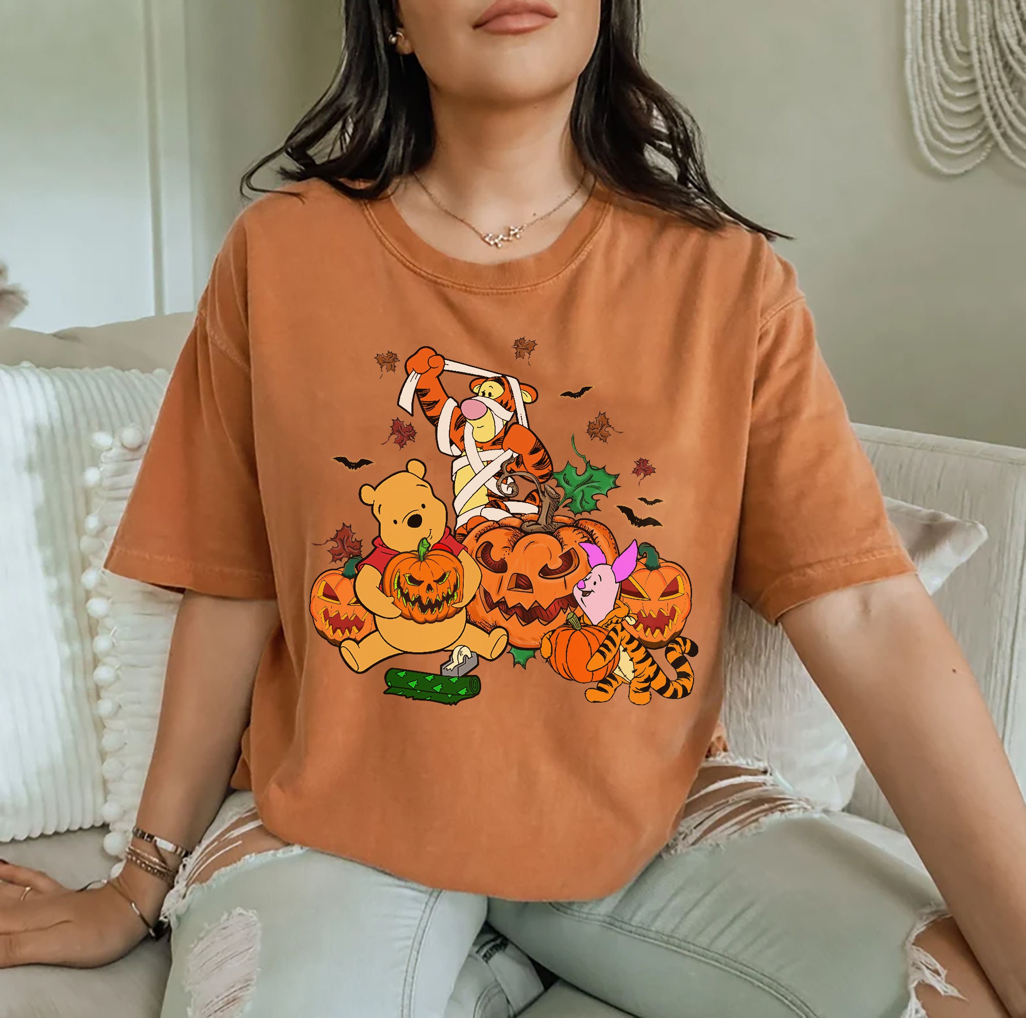 Vintage Winnie the Pooh Halloween Shirt