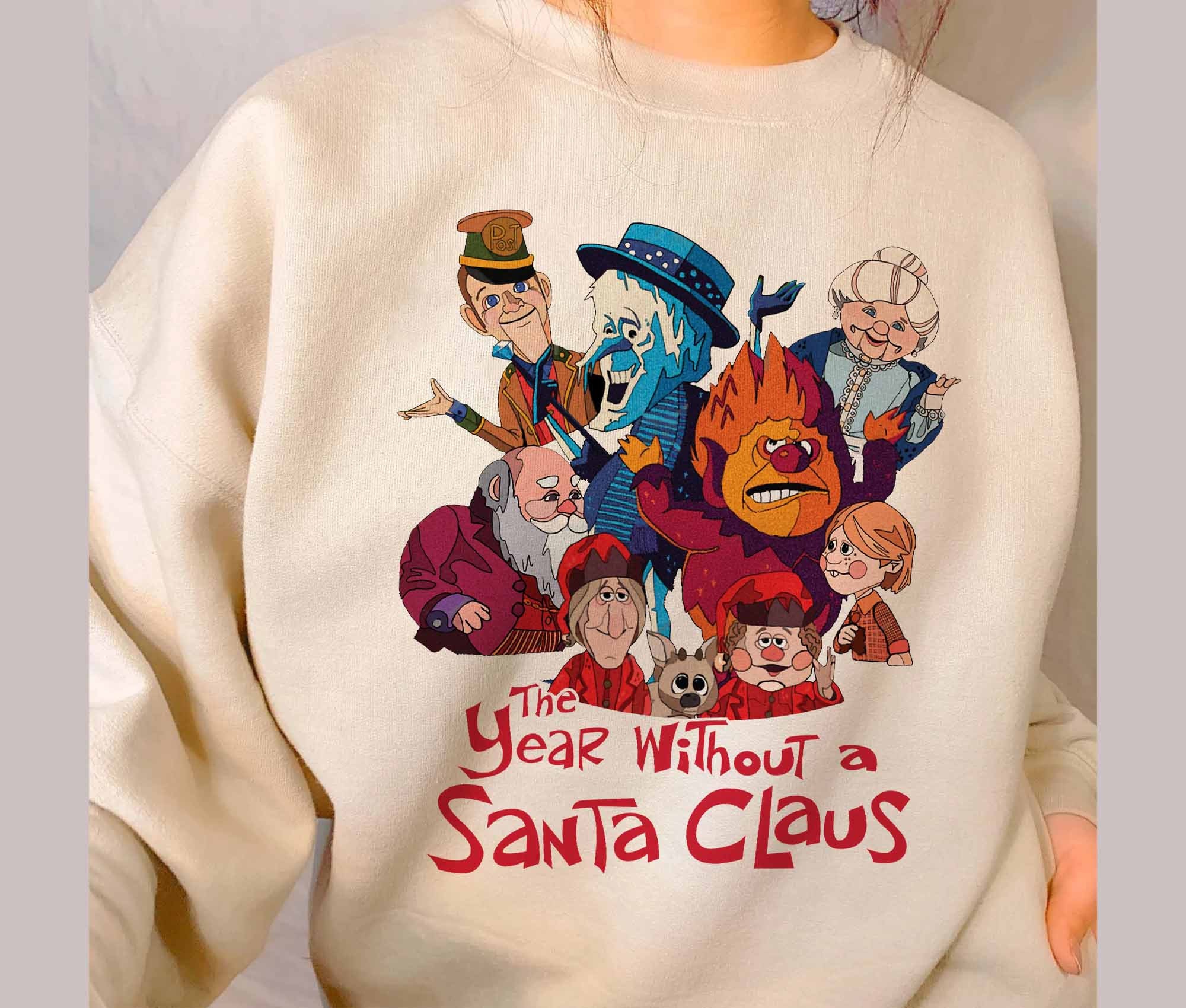 Discover Heat And Snow Misers Sweatshirt, The Year Without Santa Snow Sweatshirt