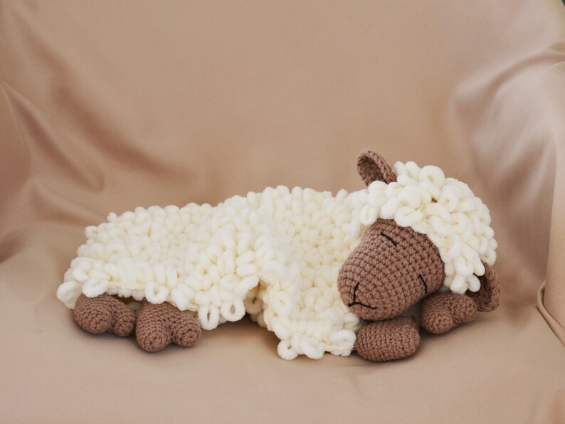 Baby Lovey Crochet Pattern Lamb Baby Security Blanket Etsy
