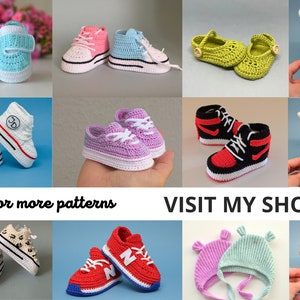 Mary Jane häkeln Babyschuhe Muster, 3 Größen Neugeborene Mädchen weiche Sohle Kinderbett Schuhe, Taufe Schuhe, DIY Enkelkind Geschenk, wie man häkelt Bild 10