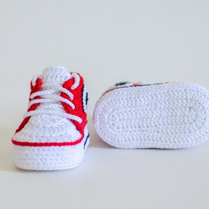 Baby Shoe Crochet Pattern Baby Boy Girls Booties Sneakers - Etsy