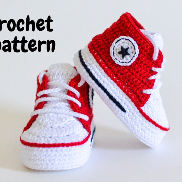 Crochet Shoe Pattern - Etsy
