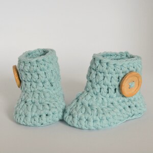 Crochet Pattern Cute Baby Booties Crochet Baby Shoe Newborn - Etsy