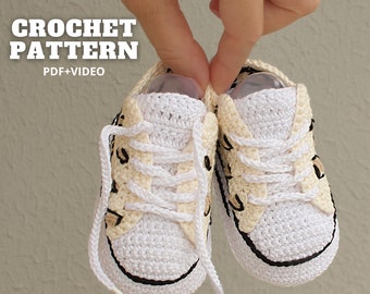 CROCHET chaussures bébé chaussons MOTIF 4 tailles, baskets imprimé léopard nouveau-né