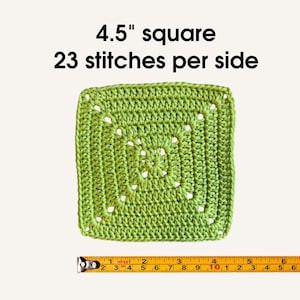 Solides Oma Quadrat Häkelanleitung PDF, Babydecke Planer + Video Bild 4