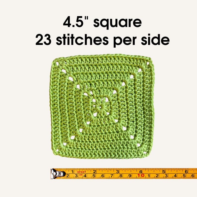 Solides Oma Quadrat Häkelanleitung PDF, Babydecke Planer + Video Bild 4
