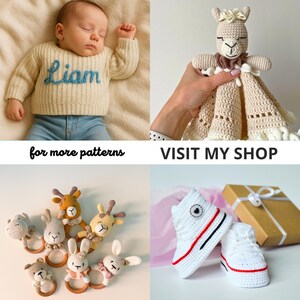 Shop-Werbung: Weitere Muster & Amigurumi – besuche meinen Shop
