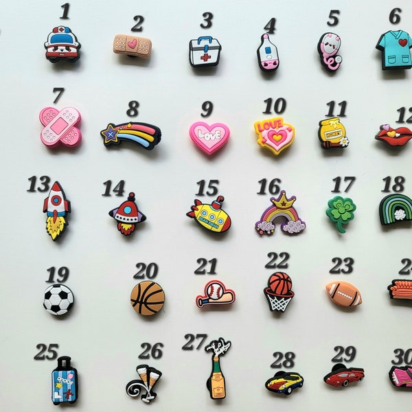 Race Car Pvc Jibbitz Etsy