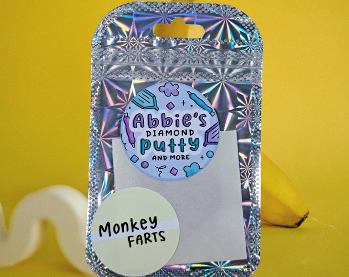 Monkey farts, Scented diamond painting putty