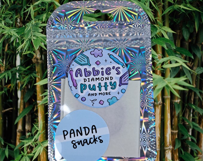 Panda snacks, Scented diamond painting putty