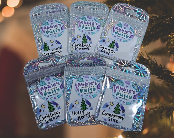 Limited edition Christmas scents, scented diamond painting putty