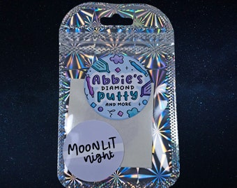 Moonlit night, Scented diamond painting putty