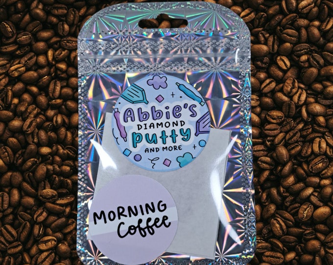 Morning coffee, Scented diamond painting putty
