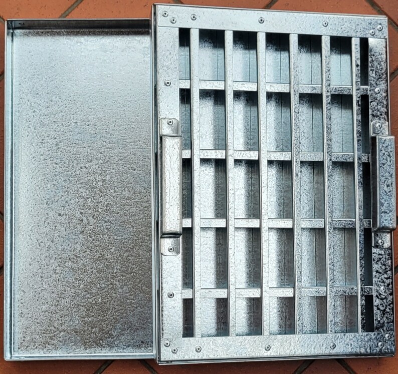 South African Rusk Pan / Tray With Cutter 2 Pans 1 Cutter 360X260X30 Etsy