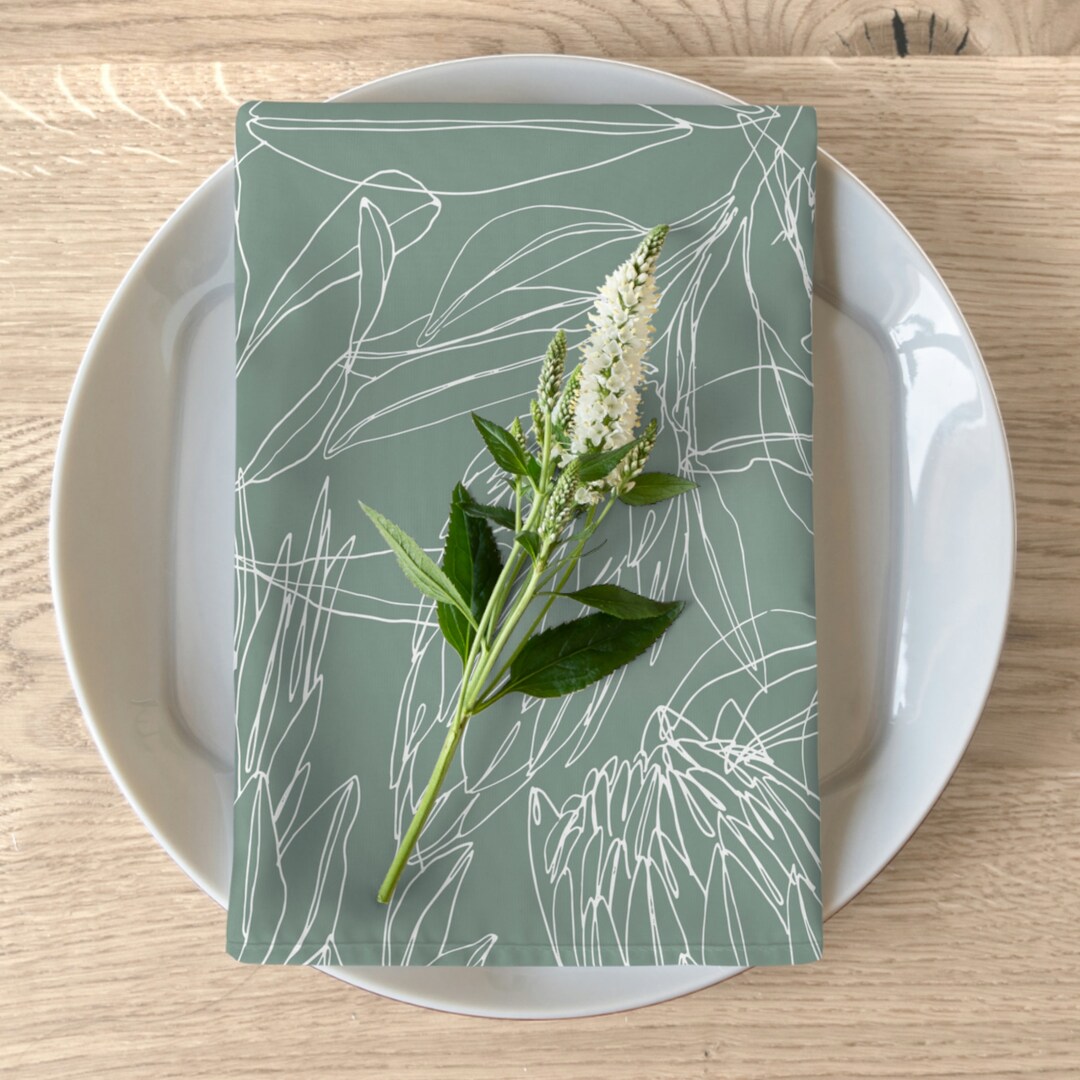 Protea South Africa Napkins 4piece Set Etsy