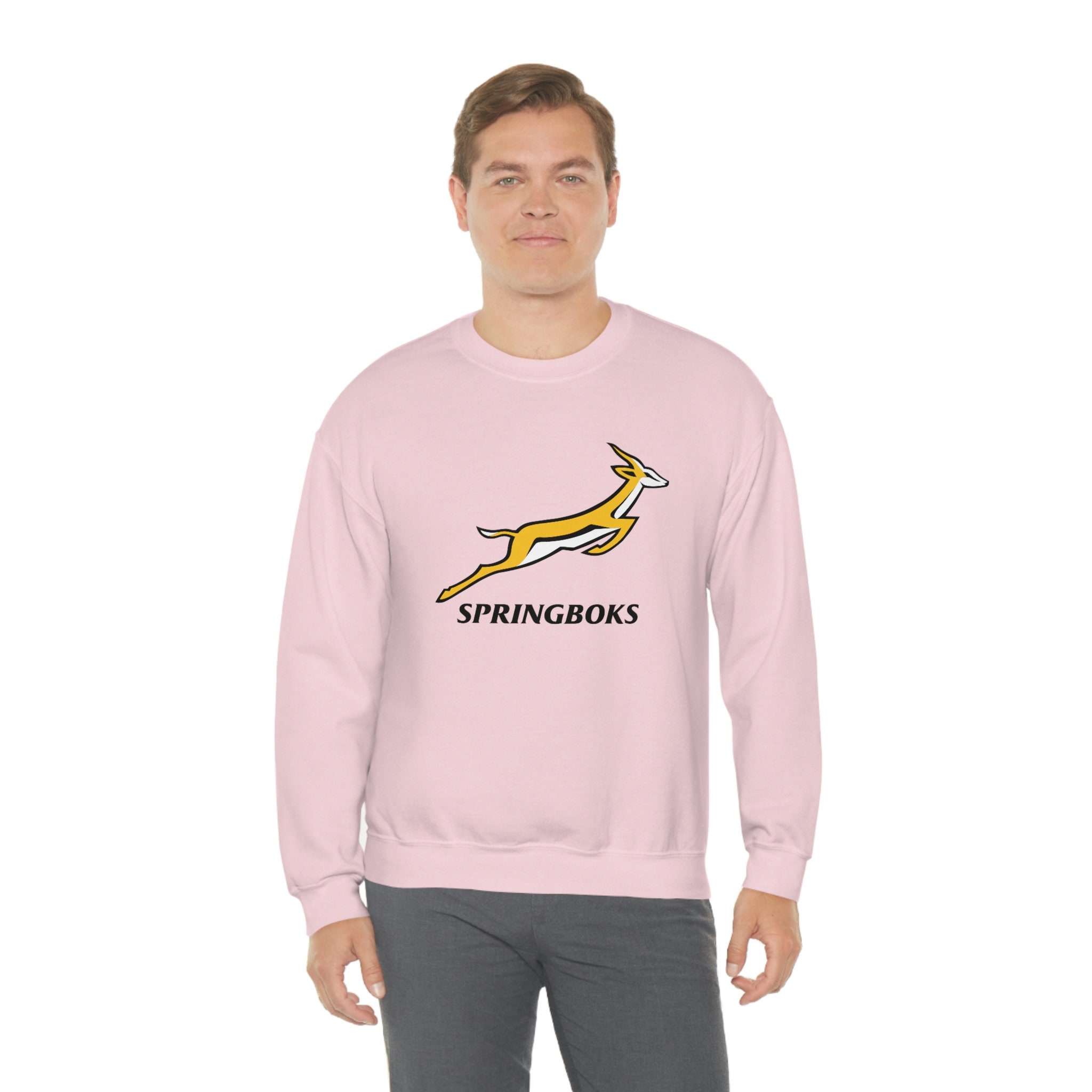 Buy South African Springbok Rugby Unisex Heavy Blend Crewneck Online in India