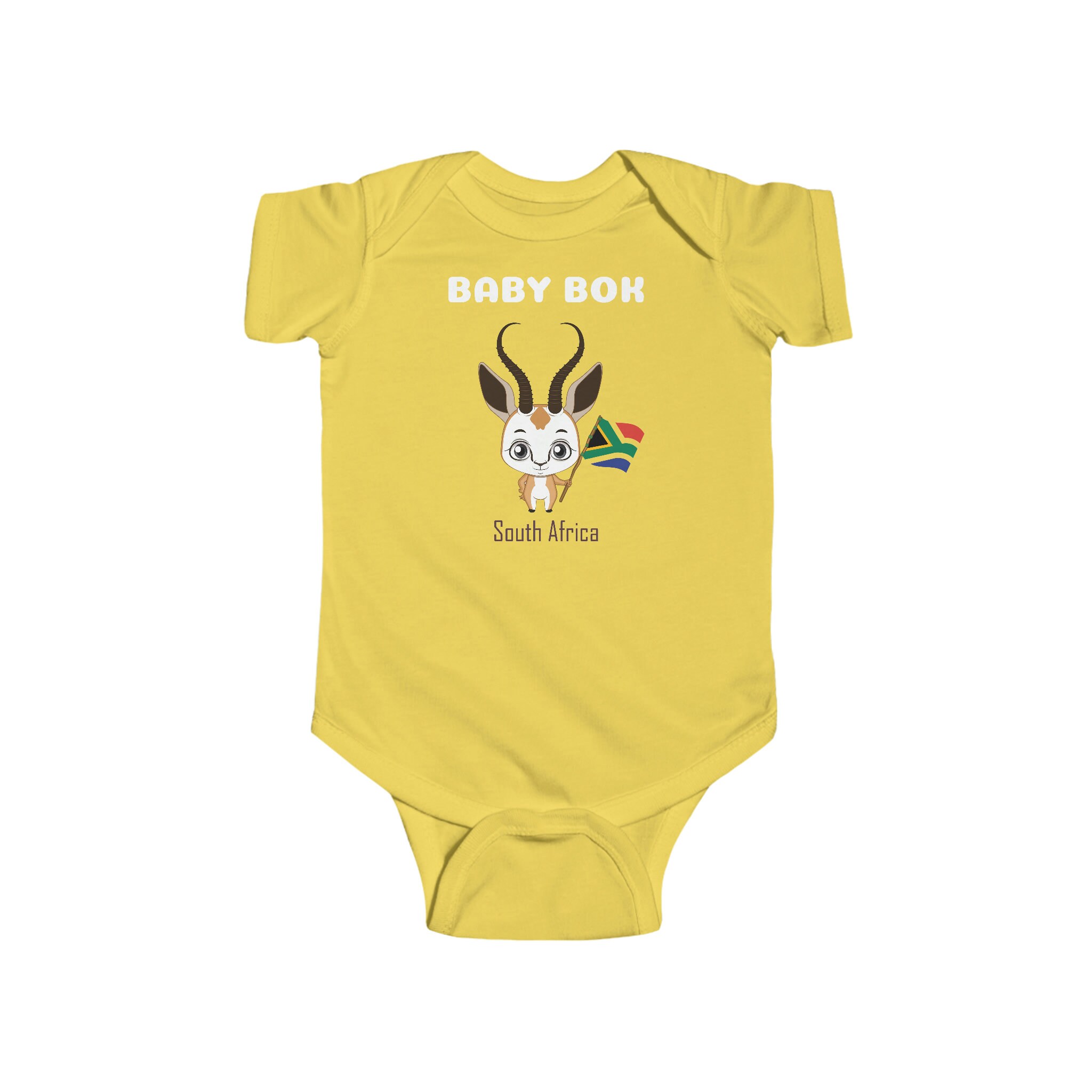 Springbok Baby Bok South Africa Baby Jersey Bodysuit UK Etsy