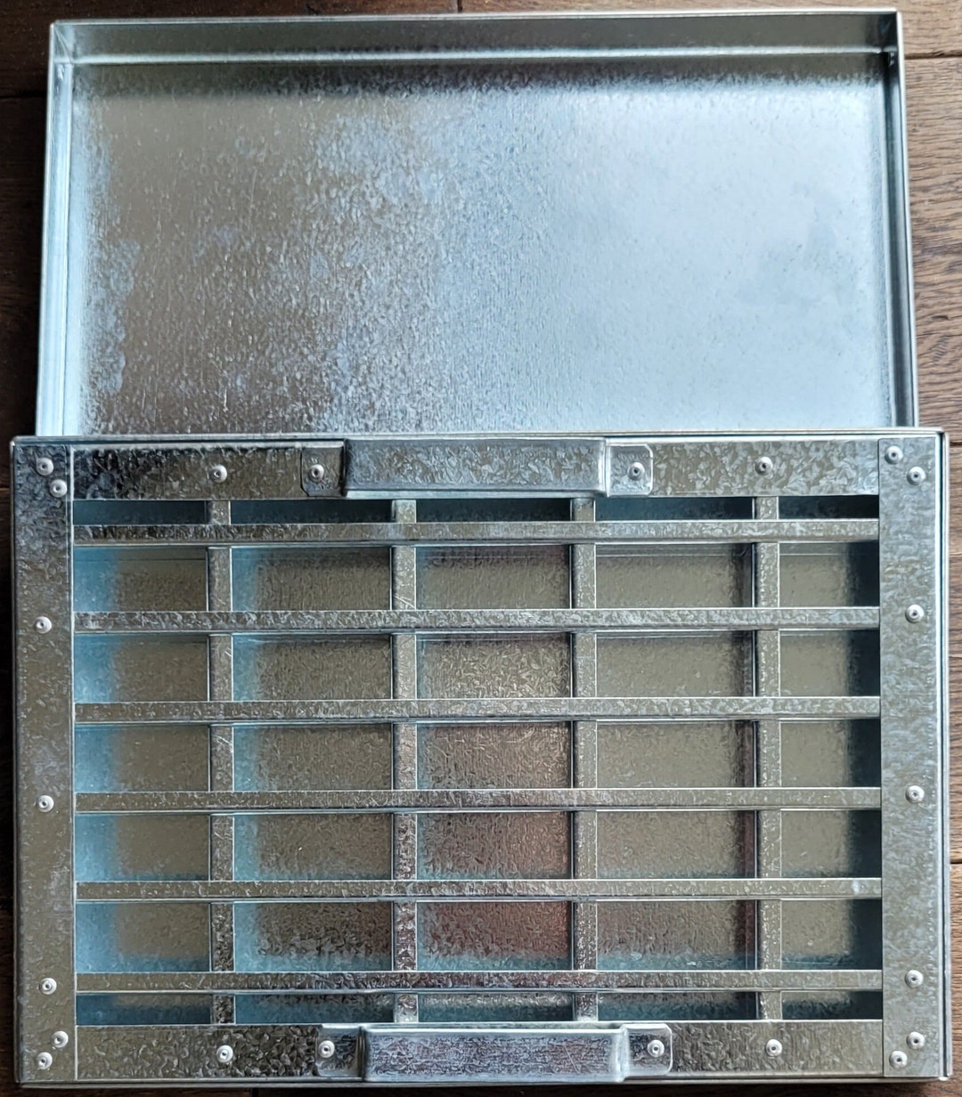 South African Rusk Pan / Tray With Cutter 2 Pans 1 Cutter 360X260X30 Etsy