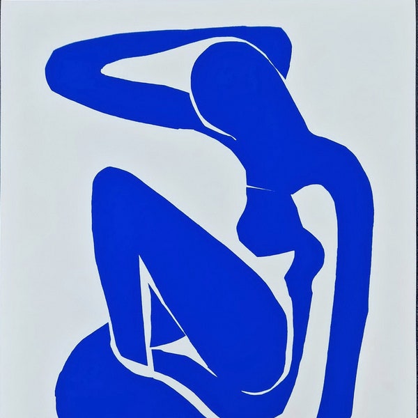 Henri Matisse -  Blauer Akt I (Ungerahmt)