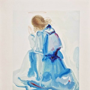 SALVADOR DALI - (Dante - Divine Comedy) (Unframed)