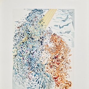 SALVADOR DALI -   (Dante - Göttliche Komödie) (Ungerahmt)