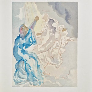 SALVADOR DALI - (Dante - Divina Comedia) (Sin marco)
