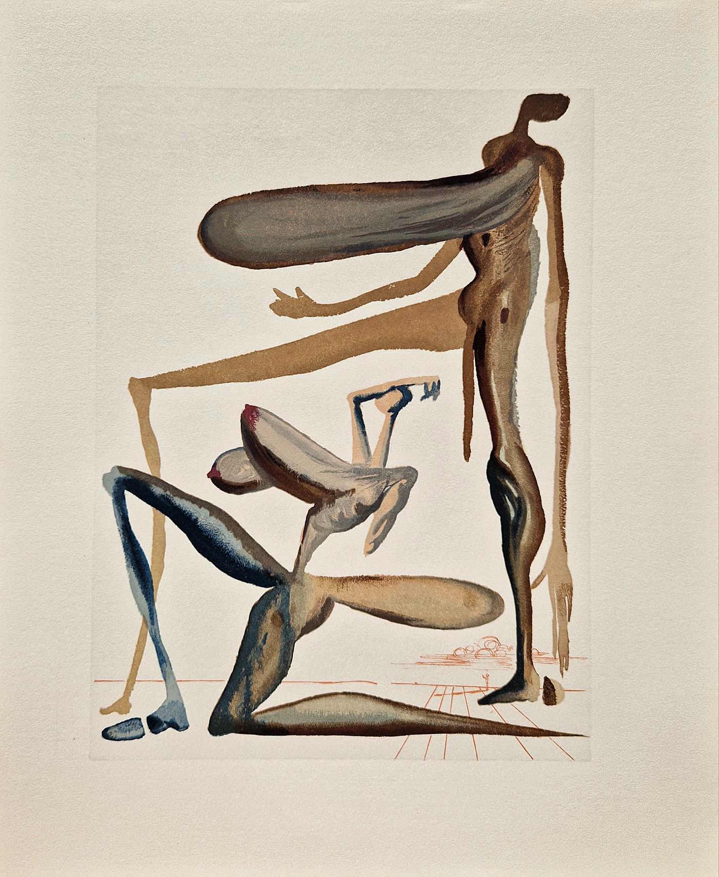 SALVADOR DALI - Song The Waste - (Divine Comedy) (Unframed)